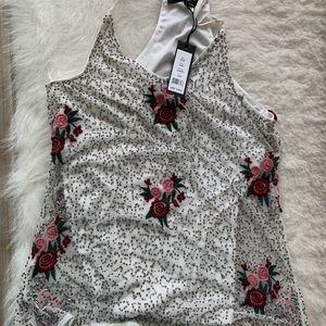 NWT Beaded Tank